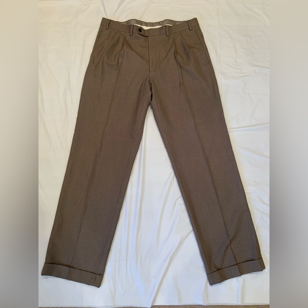 Lauren Ralph Lauren Men's Brown Dress Pants